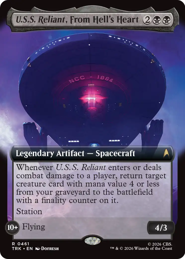 U.S.S. Reliant, From Hell's Heart (Extended Art) [Star Trek] | Exor Games Bridgewater