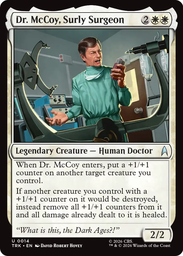 Dr. McCoy, Surly Surgeon [Star Trek] | Exor Games Bridgewater