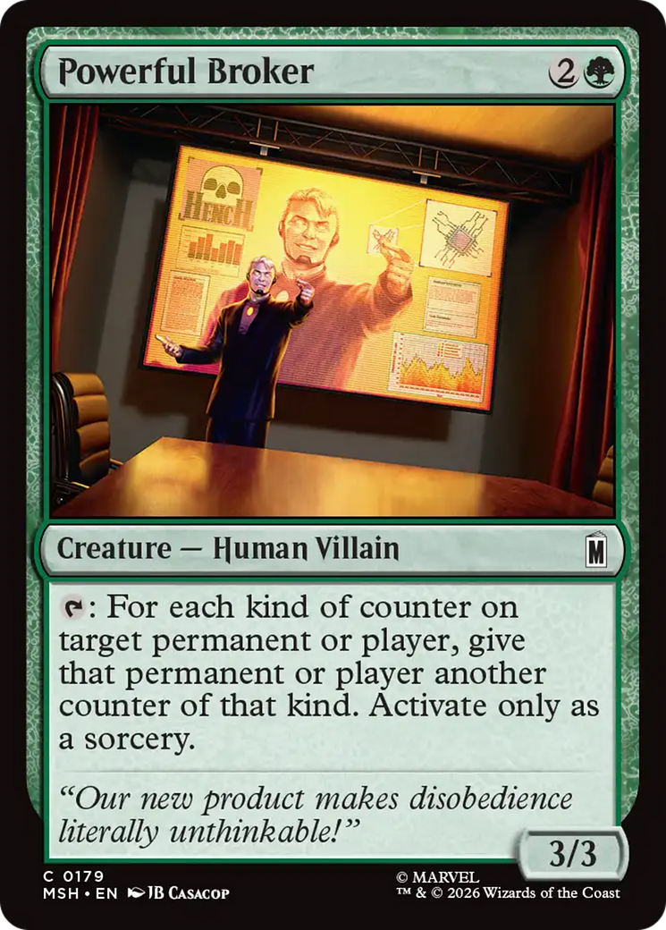 Powerful Broker [Marvel Super Heroes] | Exor Games Bridgewater