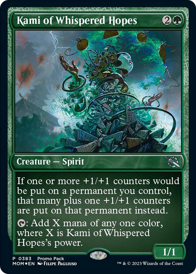Kami of Whispered Hopes (Promo Pack) [March of the Machine Promos] | Exor Games Bridgewater
