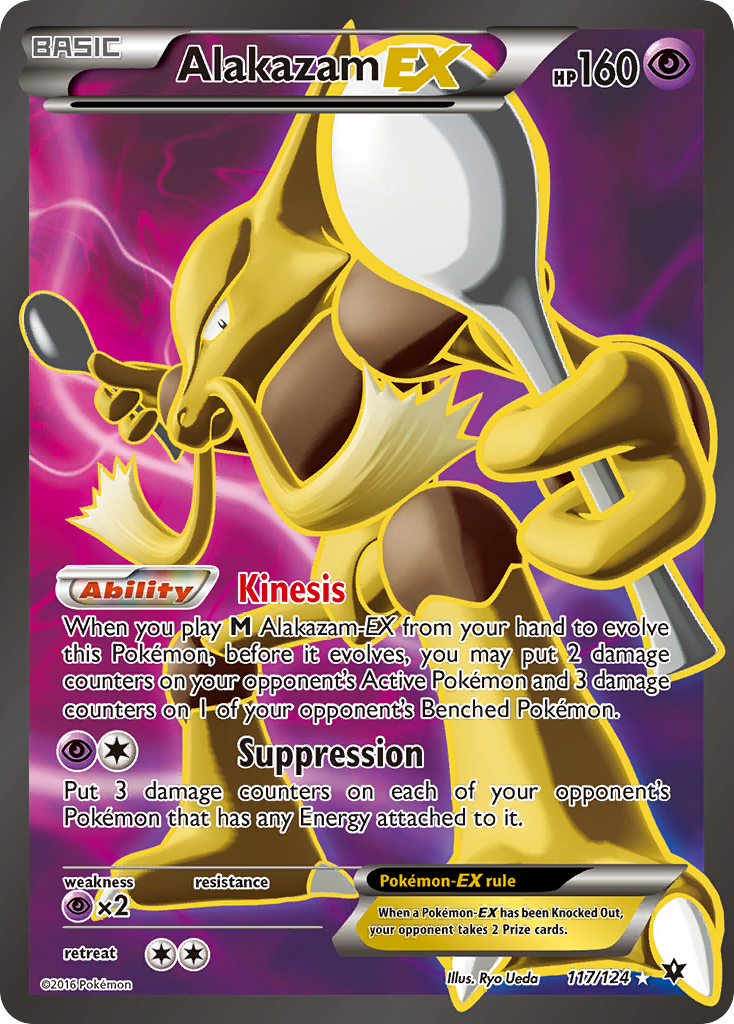 Alakazam EX (117/124) [XY: Fates Collide] | Exor Games Bridgewater