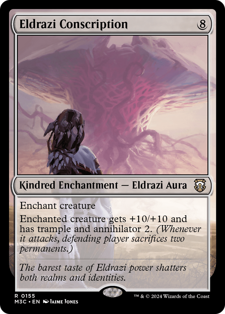 Eldrazi Conscription (Ripple Foil) [Modern Horizons 3 Commander] | Exor Games Bridgewater