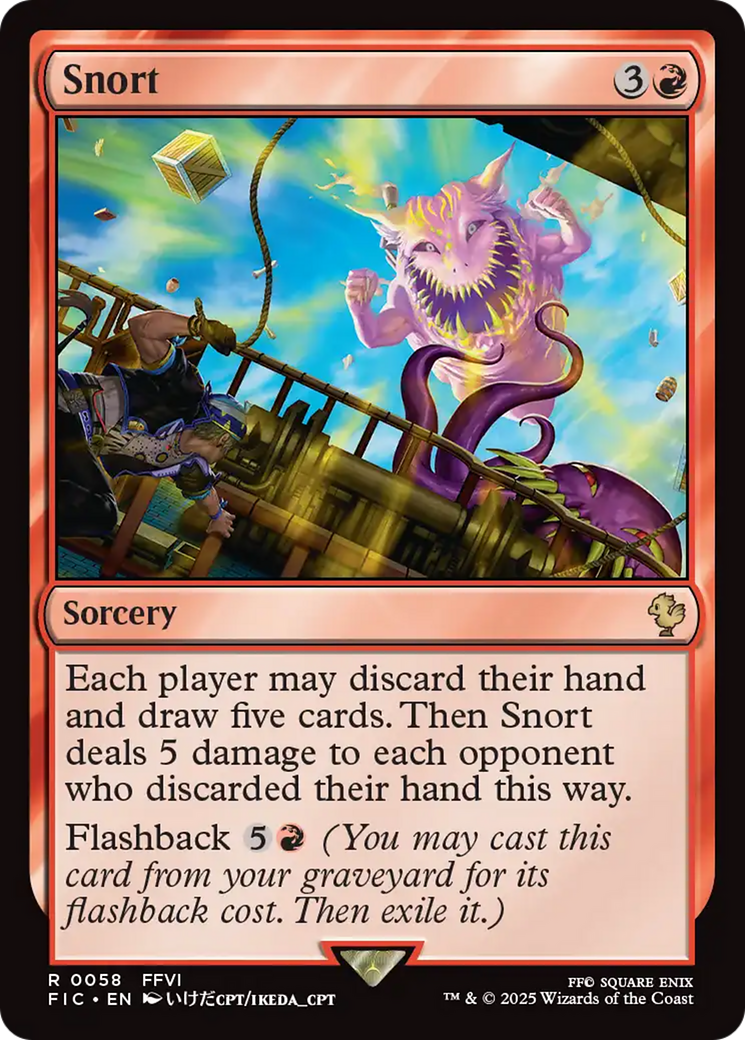 Snort [FINAL FANTASY Commander] | Exor Games Bridgewater