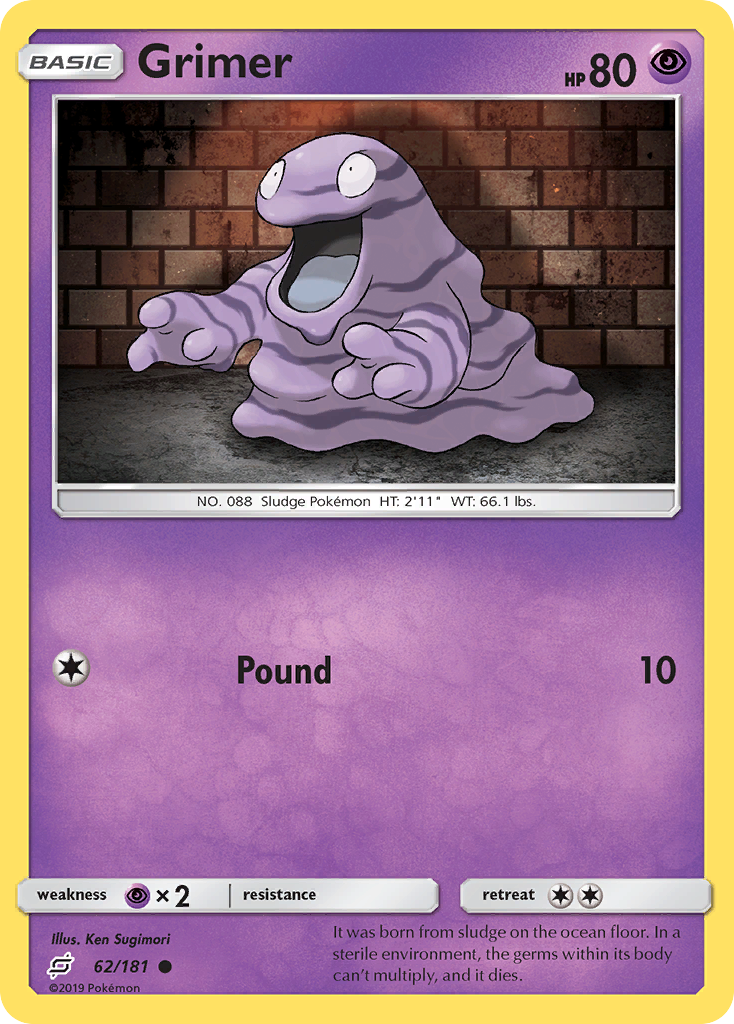 Grimer (62/181) [Sun & Moon: Team Up] | Exor Games Bridgewater