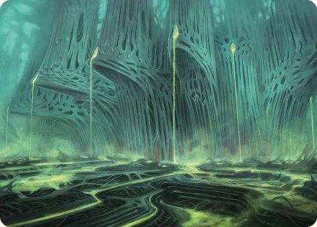 Swamp Art Card [Phyrexia: All Will Be One Art Series] | Exor Games Bridgewater