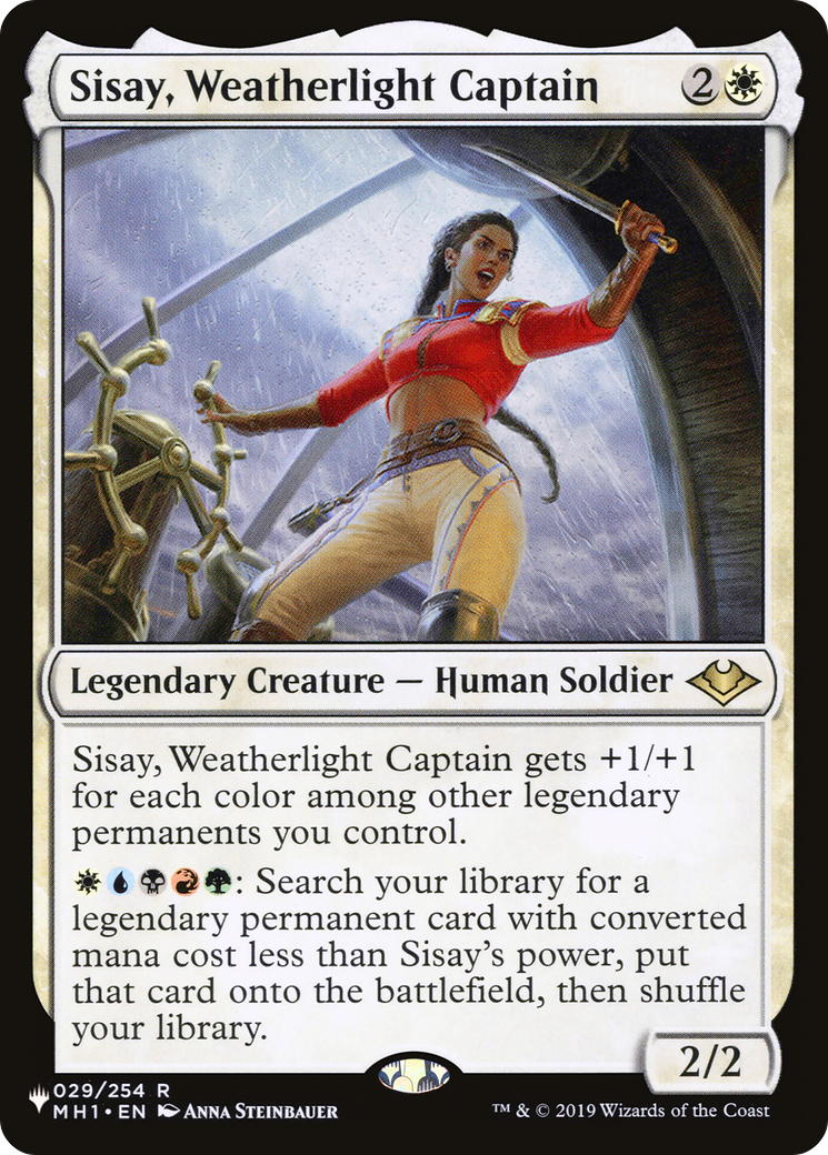 Sisay, Weatherlight Captain [Secret Lair: From Cute to Brute] | Exor Games Bridgewater