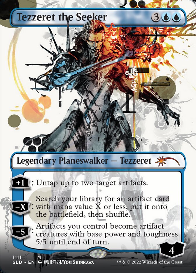 Tezzeret the Seeker (Borderless) [Secret Lair Drop Series] | Exor Games Bridgewater