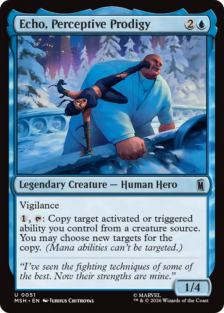 Echo, Perceptive Prodigy [Marvel Super Heroes] | Exor Games Bridgewater