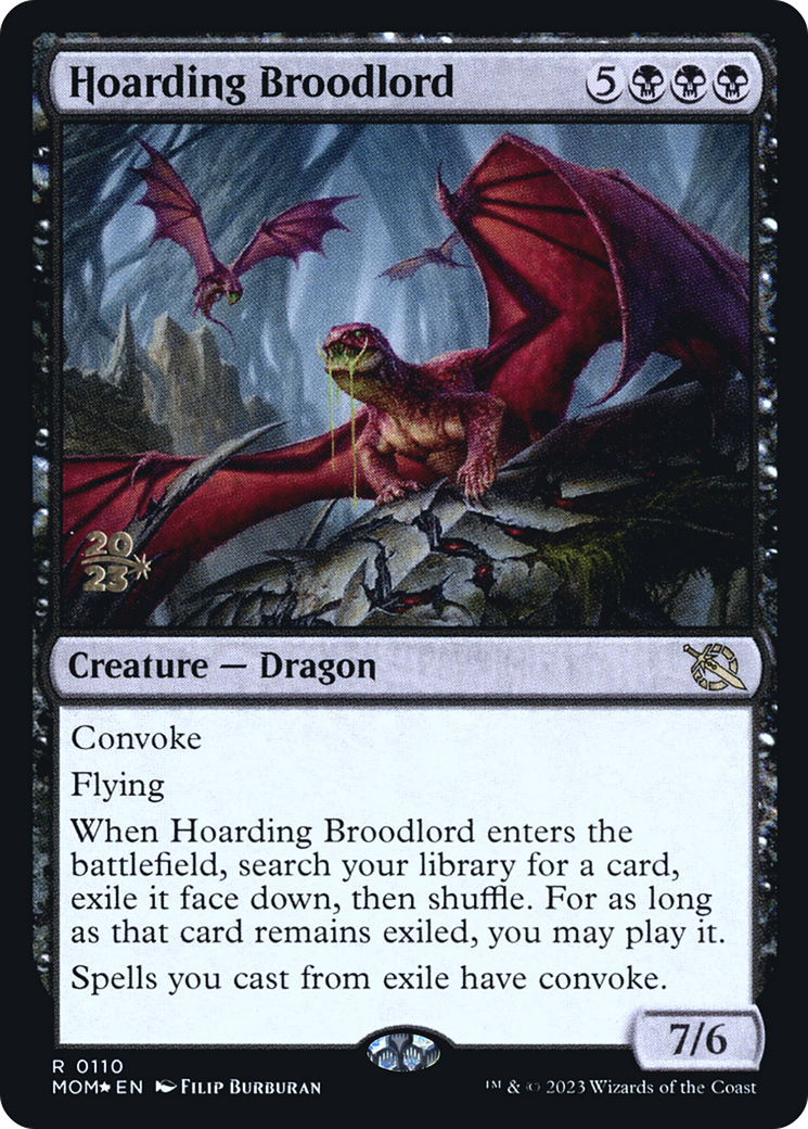 Hoarding Broodlord [March of the Machine Prerelease Promos] | Exor Games Bridgewater