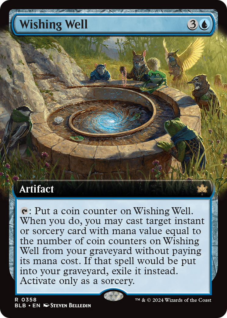 Wishing Well (Extended Art) [Bloomburrow] | Exor Games Bridgewater