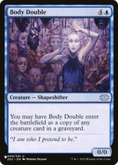 Body Double [The List Reprints] | Exor Games Bridgewater