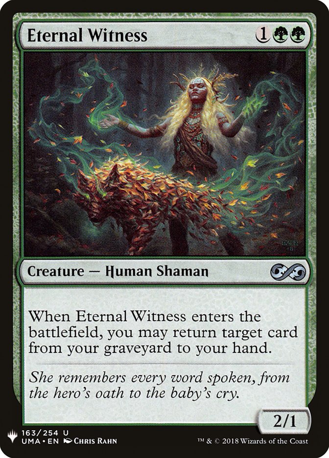 Eternal Witness [Mystery Booster] | Exor Games Bridgewater