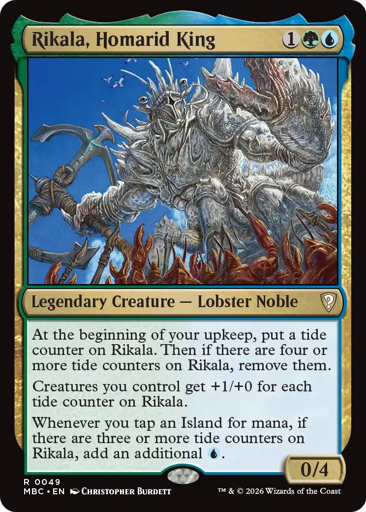 Rikala, Homarid King [Mystery Booster: Commander Edition] | Exor Games Bridgewater