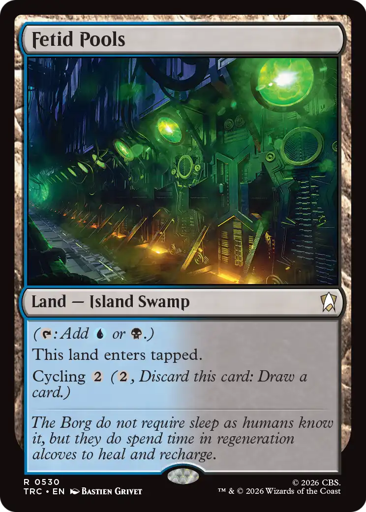 Fetid Pools (Surge Foil) [Star Trek Commander] | Exor Games Bridgewater