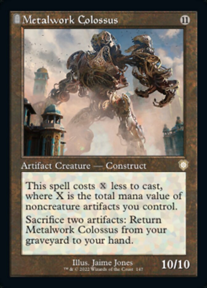 Metalwork Colossus (Retro) [The Brothers' War Commander] | Exor Games Bridgewater