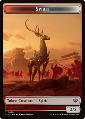 Inkling (0006) // Spirit (0010) Double-Sided Token [Secrets of Strixhaven Tokens] | Exor Games Bridgewater
