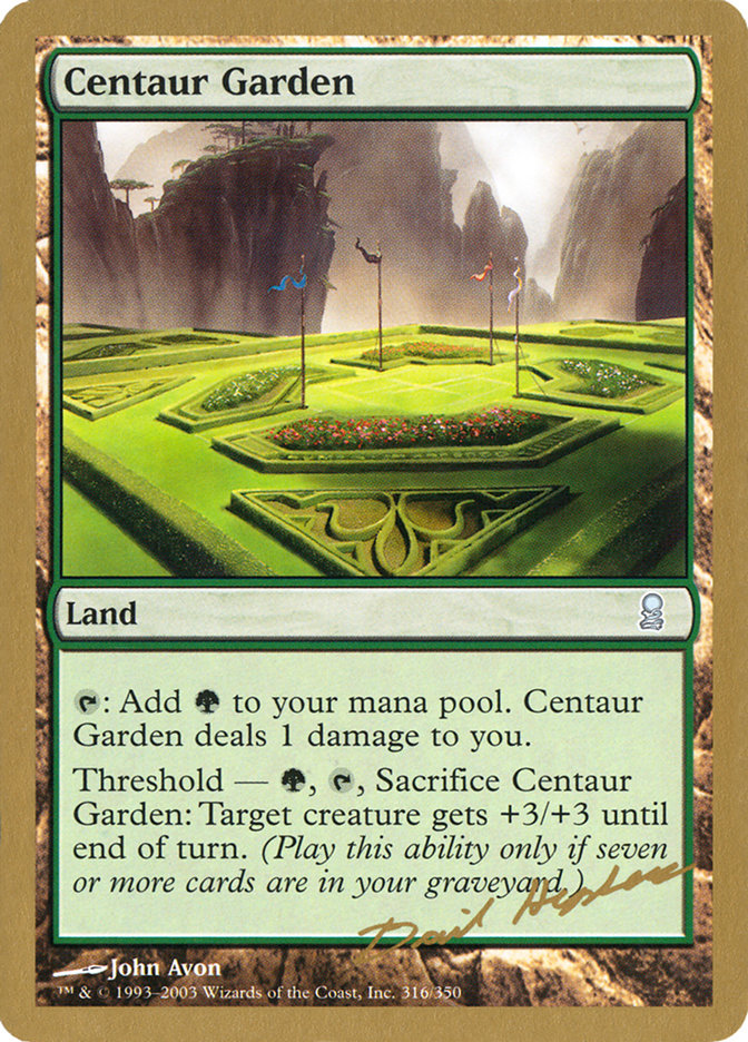 Centaur Garden (Dave Humpherys) [World Championship Decks 2003] | Exor Games Bridgewater