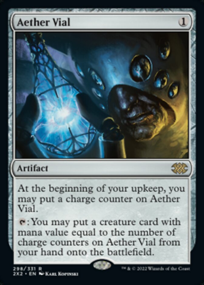 Aether Vial [Double Masters 2022] | Exor Games Bridgewater