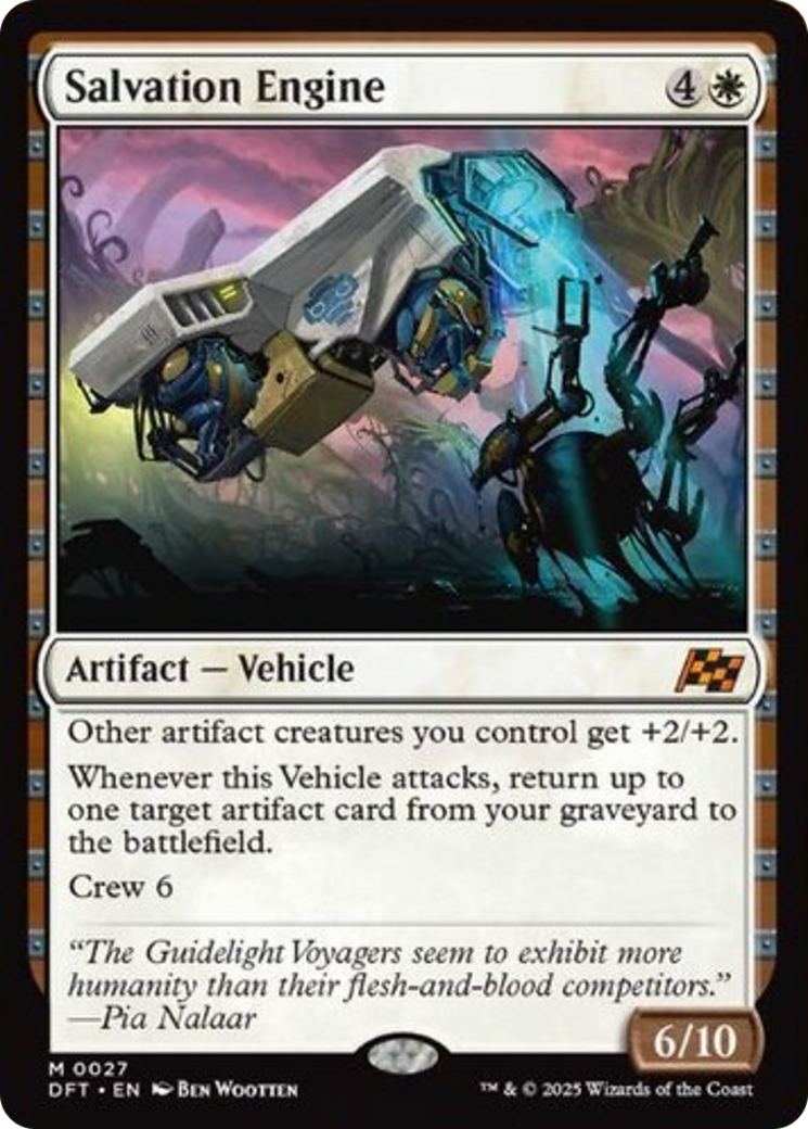 Salvation Engine [Aetherdrift] | Exor Games Bridgewater