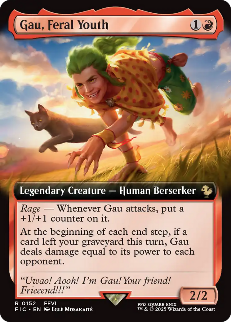 Gau, Feral Youth (Extended Art) [FINAL FANTASY Commander] | Exor Games Bridgewater