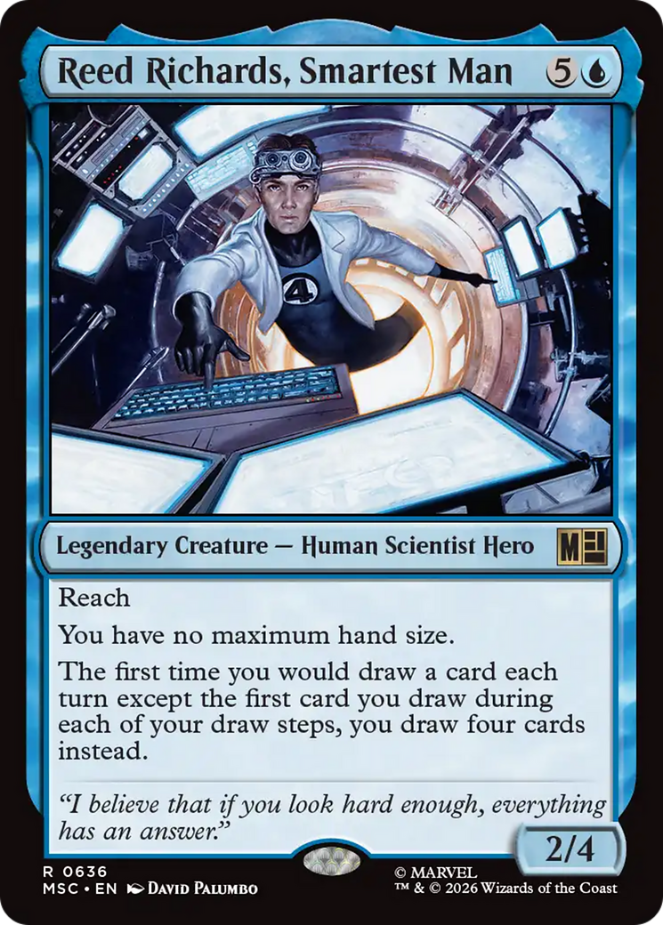 Reed Richards, Smartest Man [Marvel Super Heroes Commander] | Exor Games Bridgewater