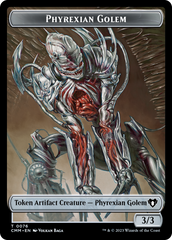 Phyrexian Golem // Ox Double-Sided Token [Commander Masters Tokens] | Exor Games Bridgewater