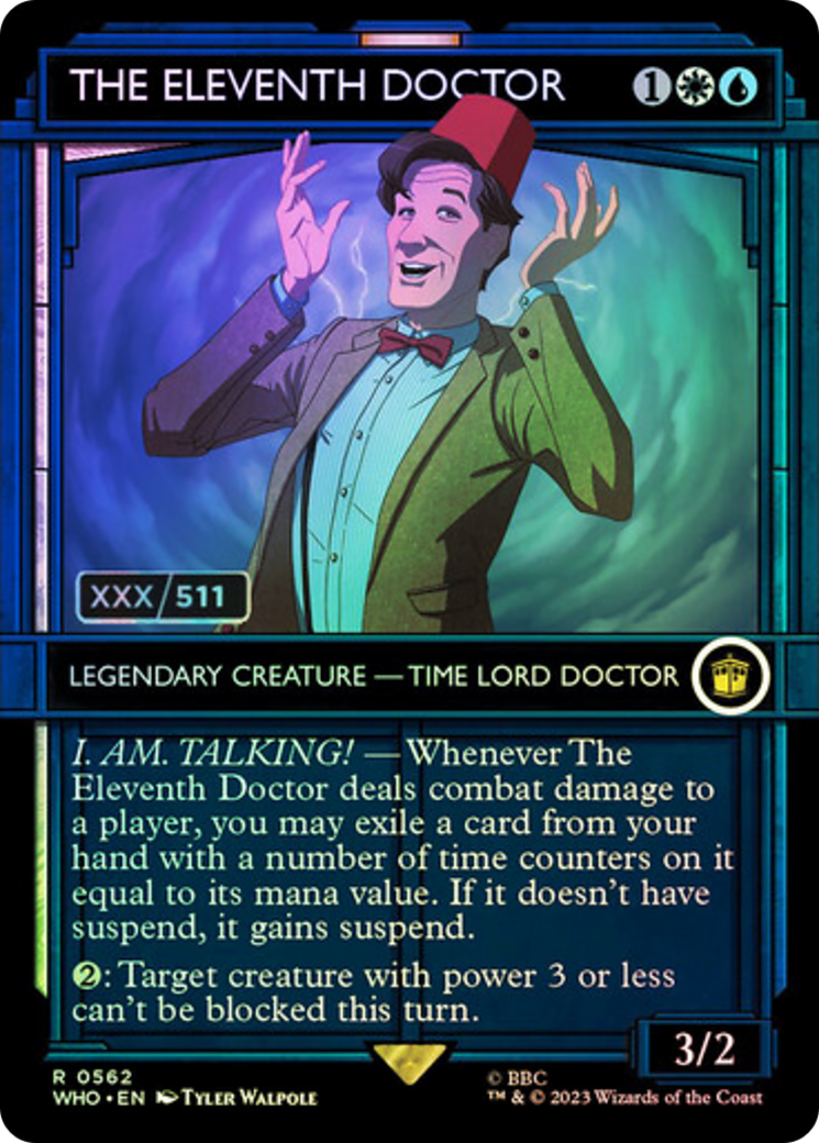 The Eleventh Doctor (Serial Numbered) [Doctor Who] | Exor Games Bridgewater