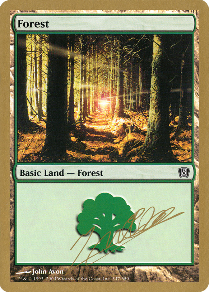 Forest (jn347) (Julien Nuijten) [World Championship Decks 2004] | Exor Games Bridgewater