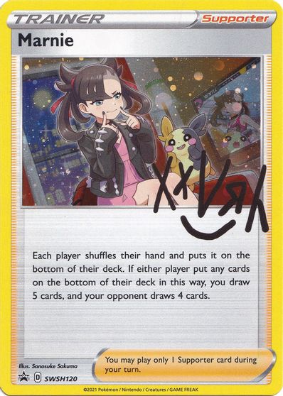 Marnie (SWSH120) [Sword & Shield: Black Star Promos] | Exor Games Bridgewater