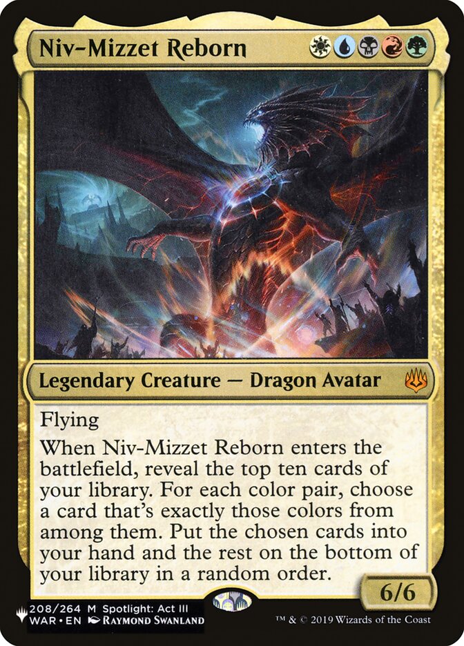 Niv-Mizzet Reborn [The List] | Exor Games Bridgewater