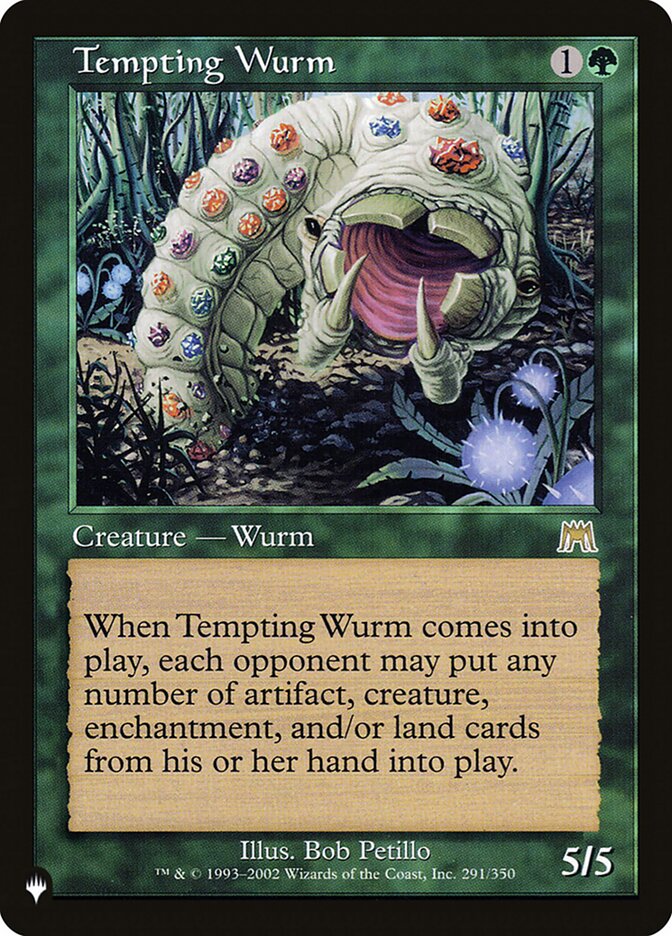 Tempting Wurm [The List] | Exor Games Bridgewater