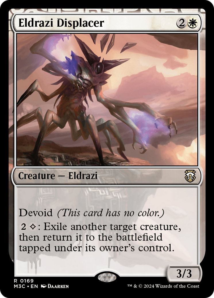 Eldrazi Displacer (Ripple Foil) [Modern Horizons 3 Commander] | Exor Games Bridgewater