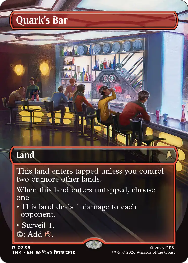 Quark's Bar (Borderless) (0335) [Star Trek] | Exor Games Bridgewater