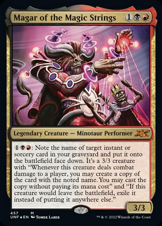Magar of the Magic Strings (Galaxy Foil) [Unfinity] | Exor Games Bridgewater