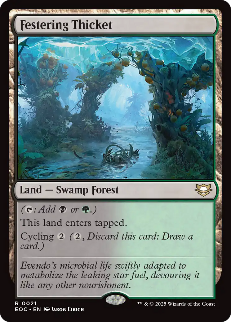 Festering Thicket [Edge of Eternities Commander] | Exor Games Bridgewater