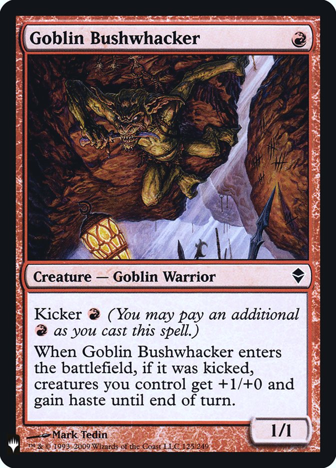 Goblin Bushwhacker [Mystery Booster] | Exor Games Bridgewater