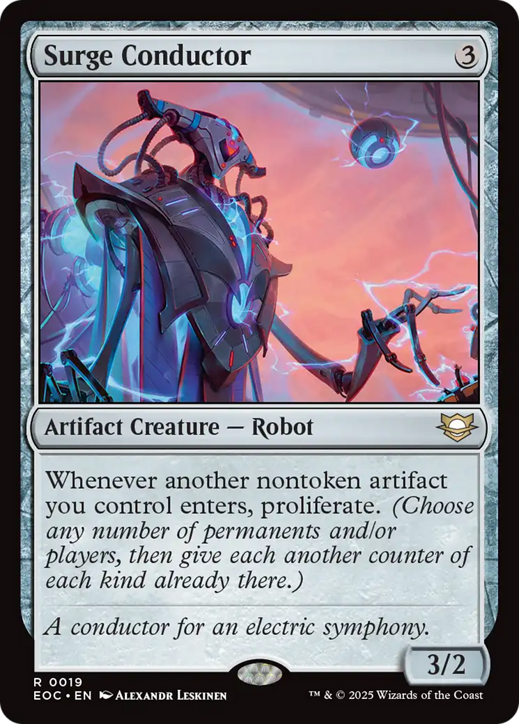Surge Conductor [Edge of Eternities Commander] | Exor Games Bridgewater