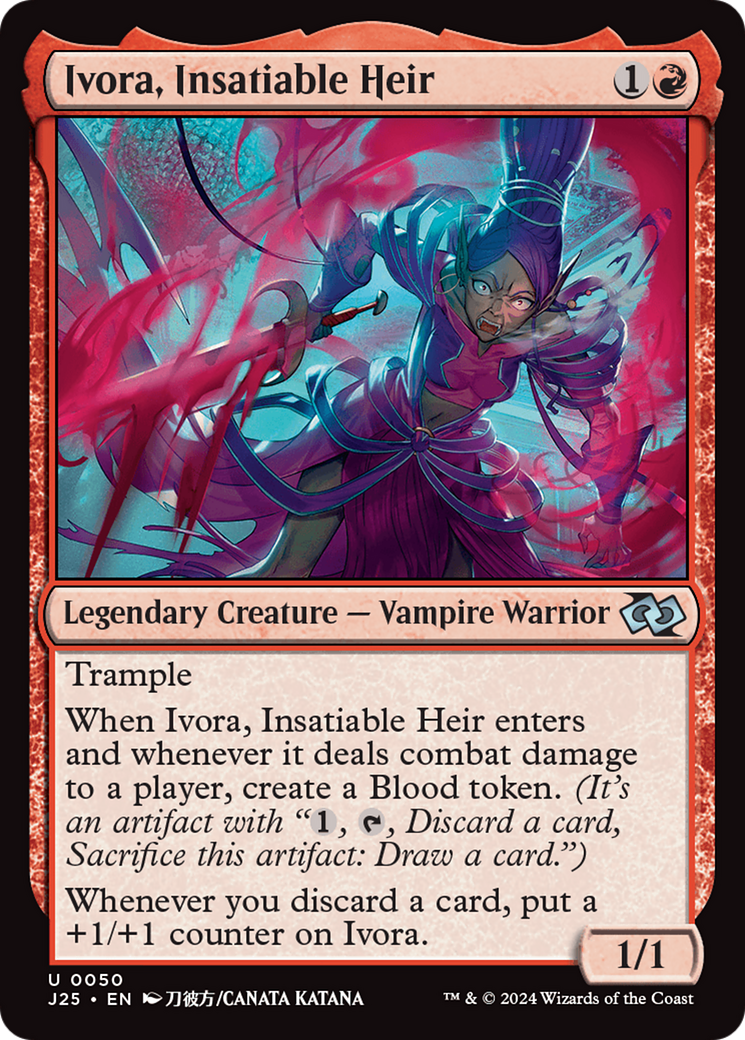 Ivora, Insatiable Heir (Anime) [Foundations Jumpstart] | Exor Games Bridgewater