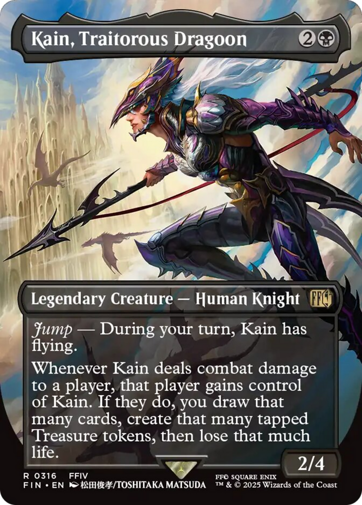 Kain, Traitorous Dragoon (Borderless) [FINAL FANTASY] | Exor Games Bridgewater