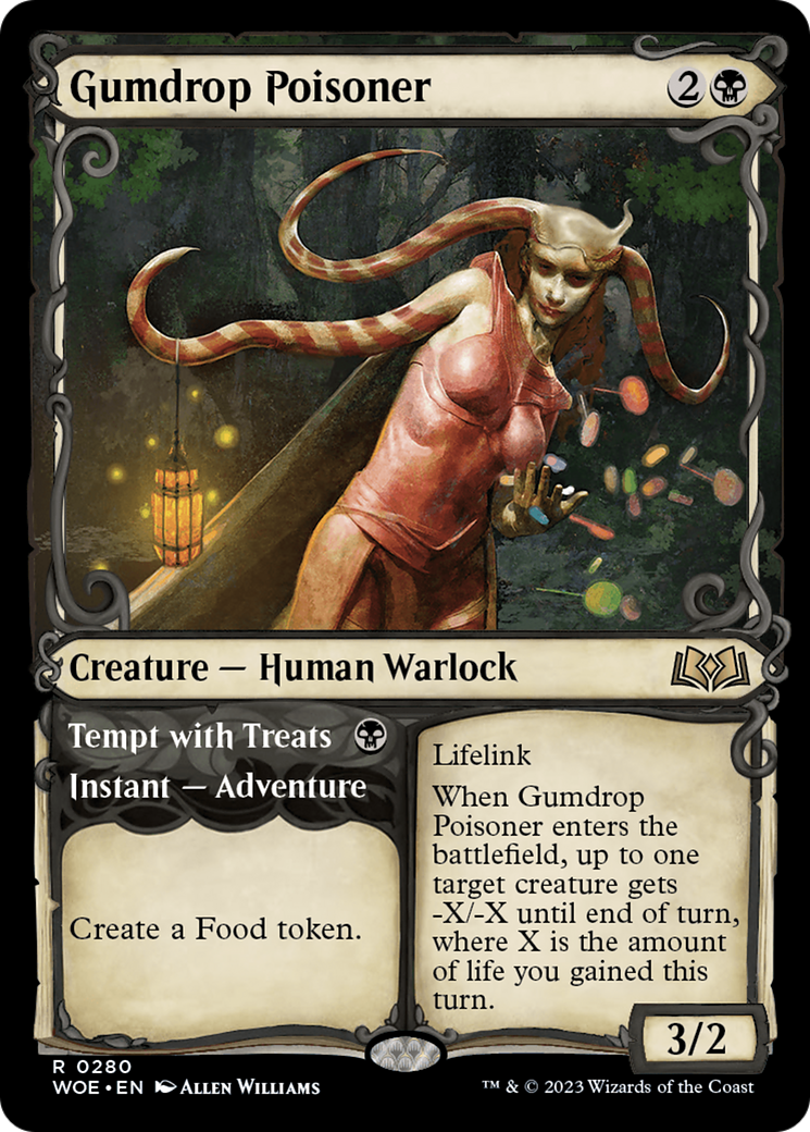 Gumdrop Poisoner // Tempt with Treats (Showcase) [Wilds of Eldraine] | Exor Games Bridgewater