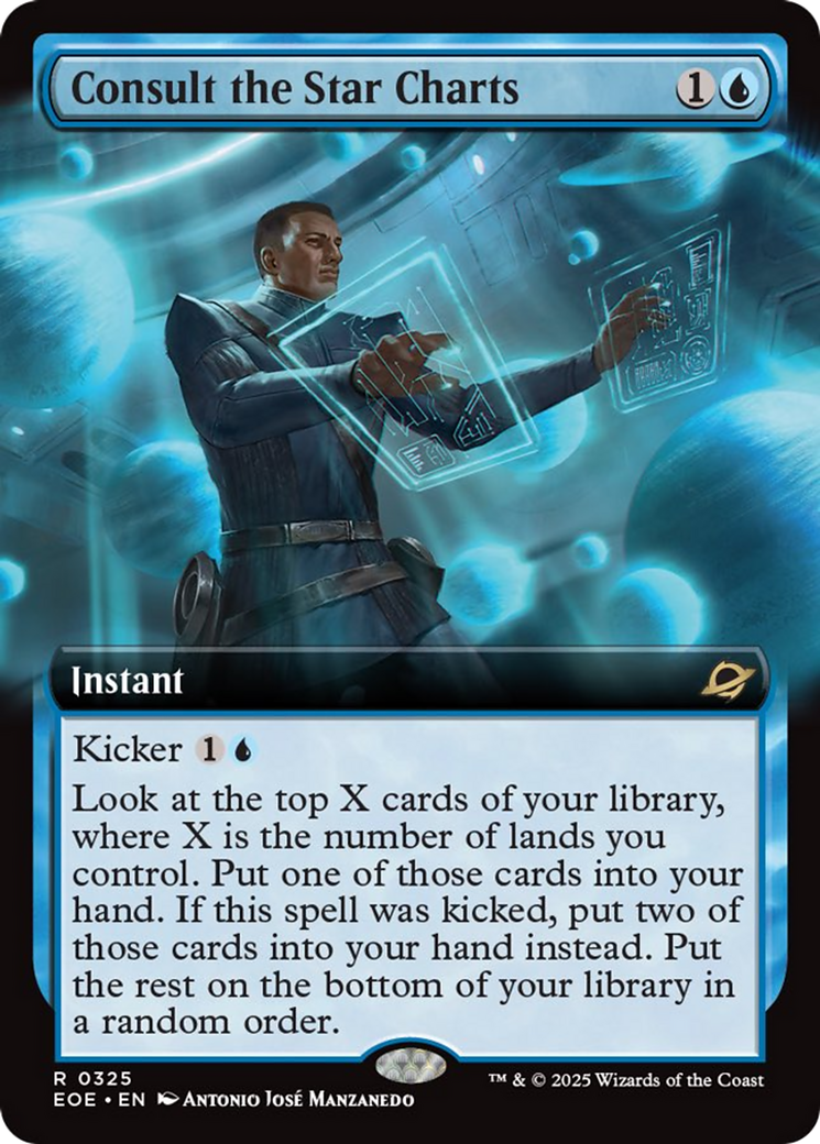 Consult the Star Charts (Extended Art) [Edge of Eternities] | Exor Games Bridgewater