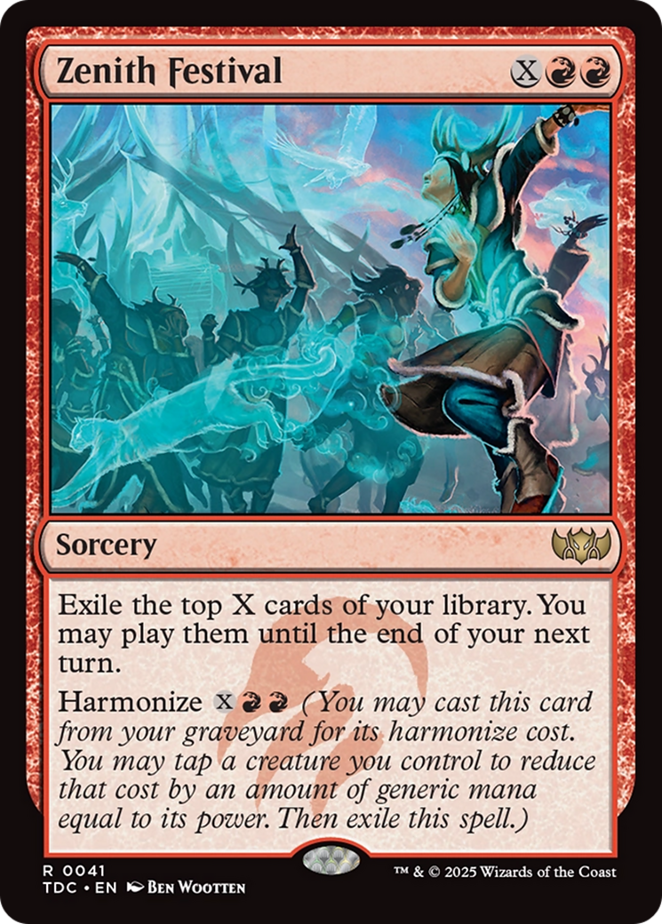 Zenith Festival [Tarkir: Dragonstorm Commander] | Exor Games Bridgewater