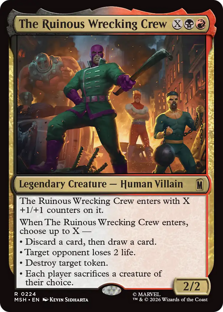 The Ruinous Wrecking Crew [Marvel Super Heroes] | Exor Games Bridgewater