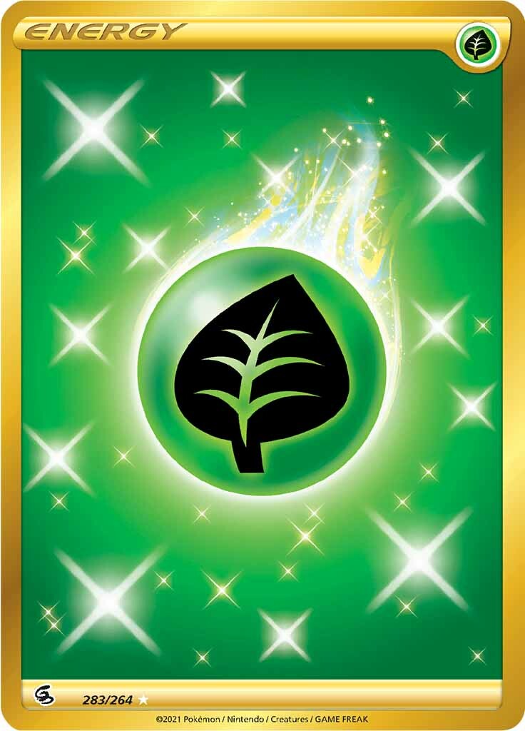 Grass Energy (283/264) [Sword & Shield: Fusion Strike] | Exor Games Bridgewater