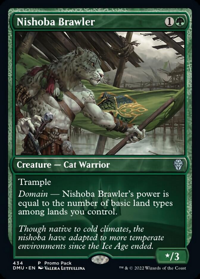 Nishoba Brawler (Promo Pack) [Dominaria United Promos] | Exor Games Bridgewater