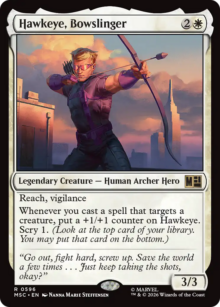 Hawkeye, Bowslinger [Marvel Super Heroes Commander] | Exor Games Bridgewater