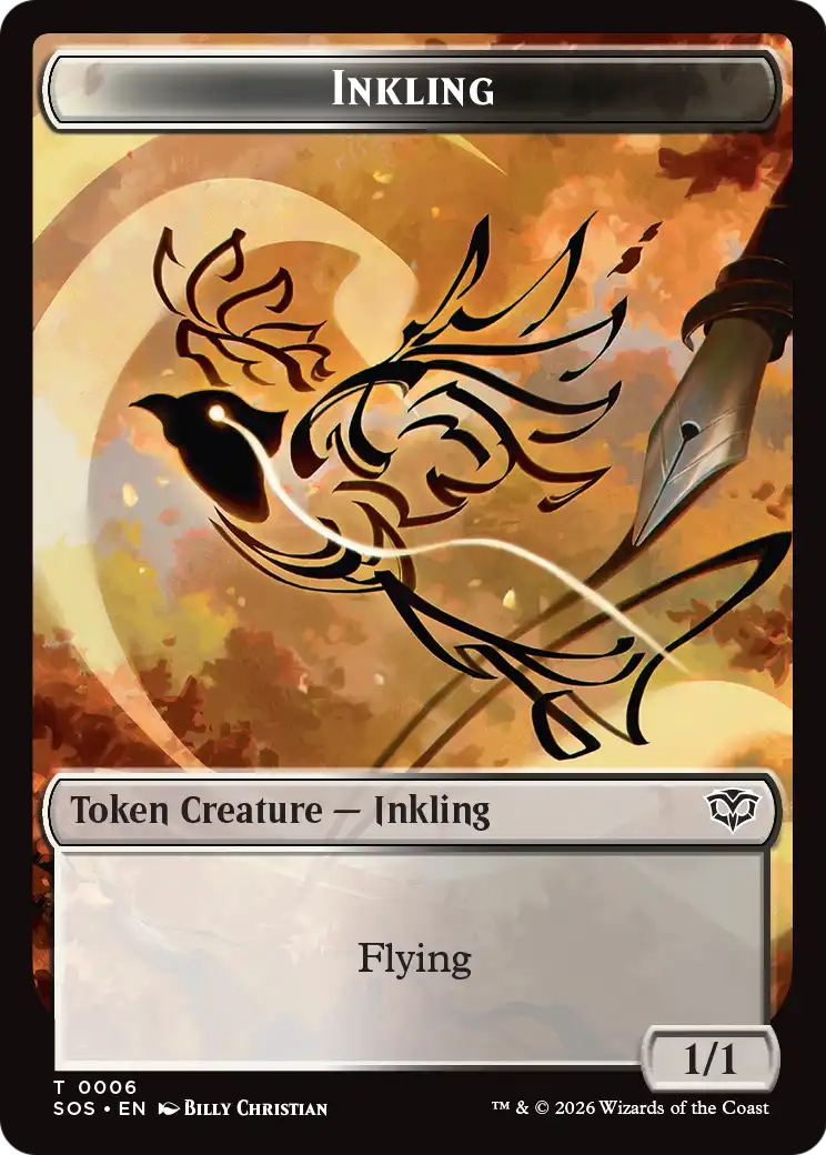 Slug // Inkling Double-Sided Token [The List] | Exor Games Bridgewater