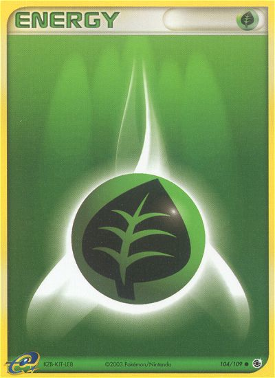 Grass Energy (104/109) [EX: Ruby & Sapphire] | Exor Games Bridgewater