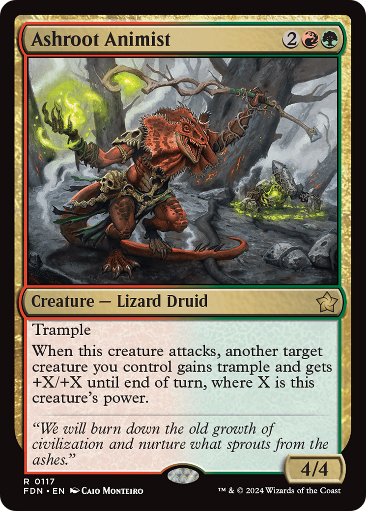 Ashroot Animist [Foundations] | Exor Games Bridgewater