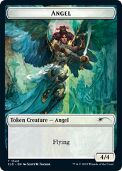 Angel // Spirit Double-Sided Token [Secret Lair Drop Series] | Exor Games Bridgewater